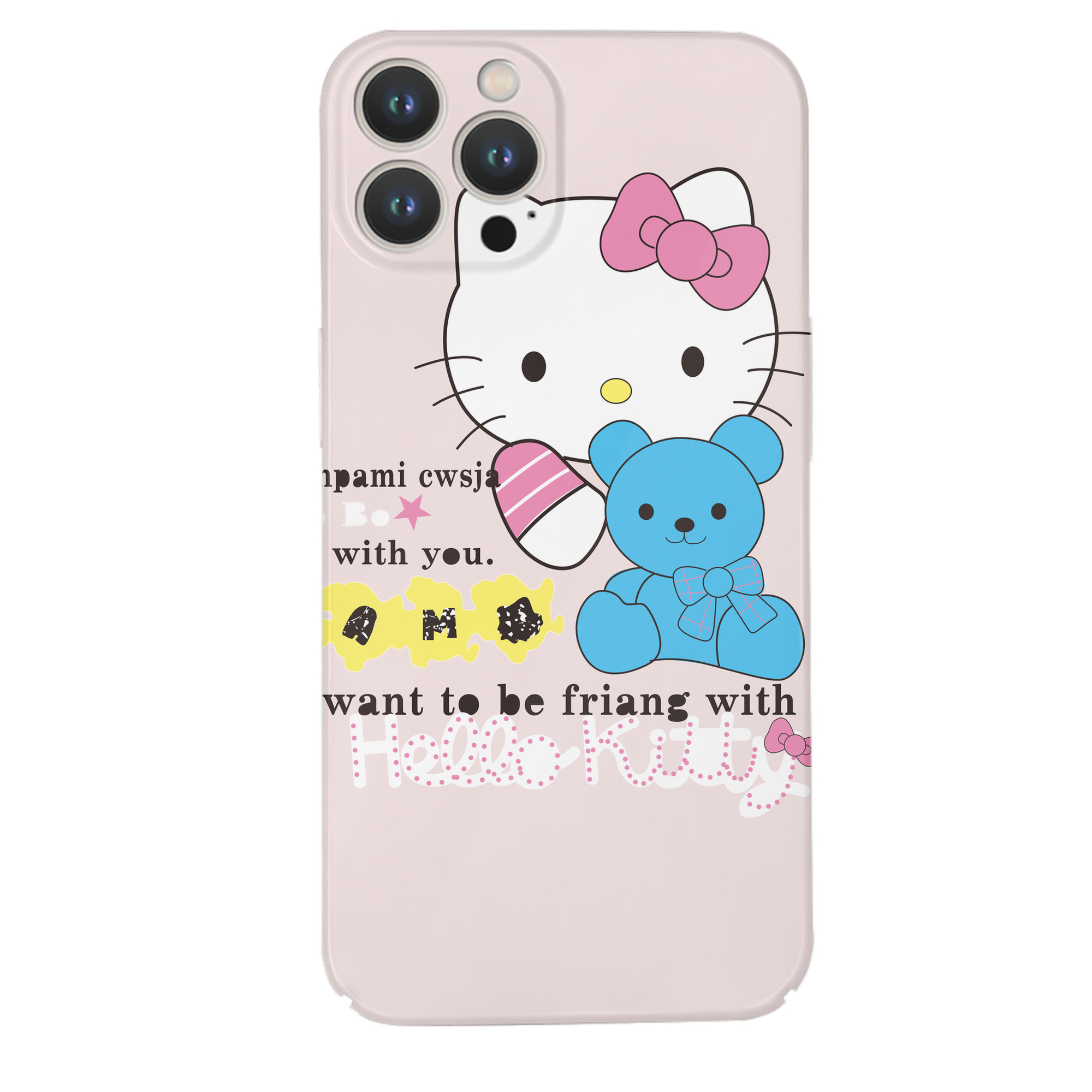 （画像用） Hello Kitty ハローキティ 【iPhone 14シリーズ対応】ハードケース